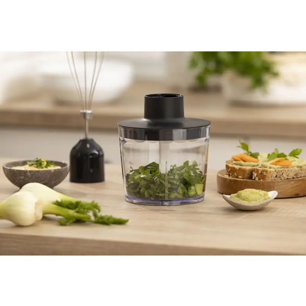Hand Blender Gorenje HBX1500VS, 0.6L, 1500W, Black/Silver