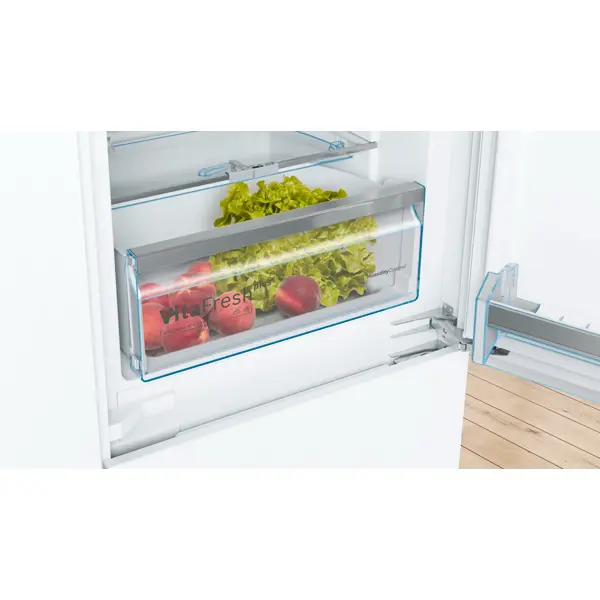 ჩასაშენებელი მაცივარი Bosch KIS87AFE0, 272L, E, 36dB, Built-in Refrigerator, White