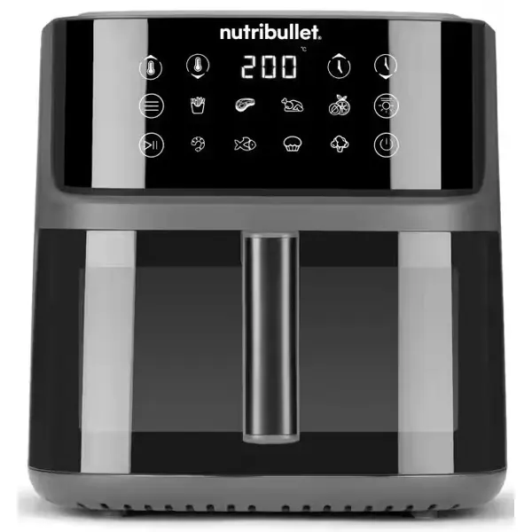 Air Fryer Nutribullet NBA0811DG, 2000W, 8L, Black