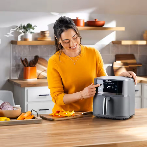 Air Fryer Nutribullet NBA0611DG, 1700W, 6L, Black