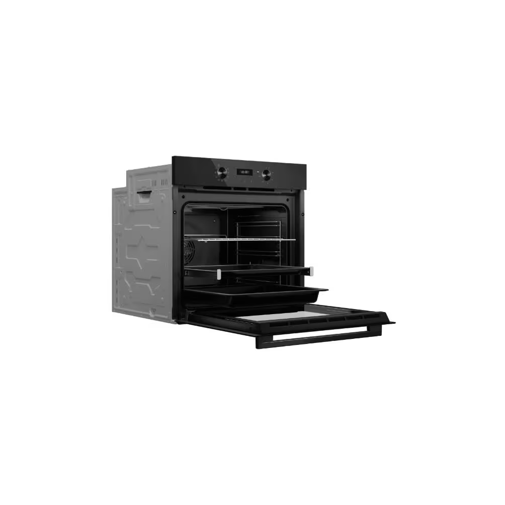ჩასაშენებელი ელექტრო ღუმელი Haier HOQ-R2ARN3GB, 78L, 3100W, Built-in Electric Oven, Black