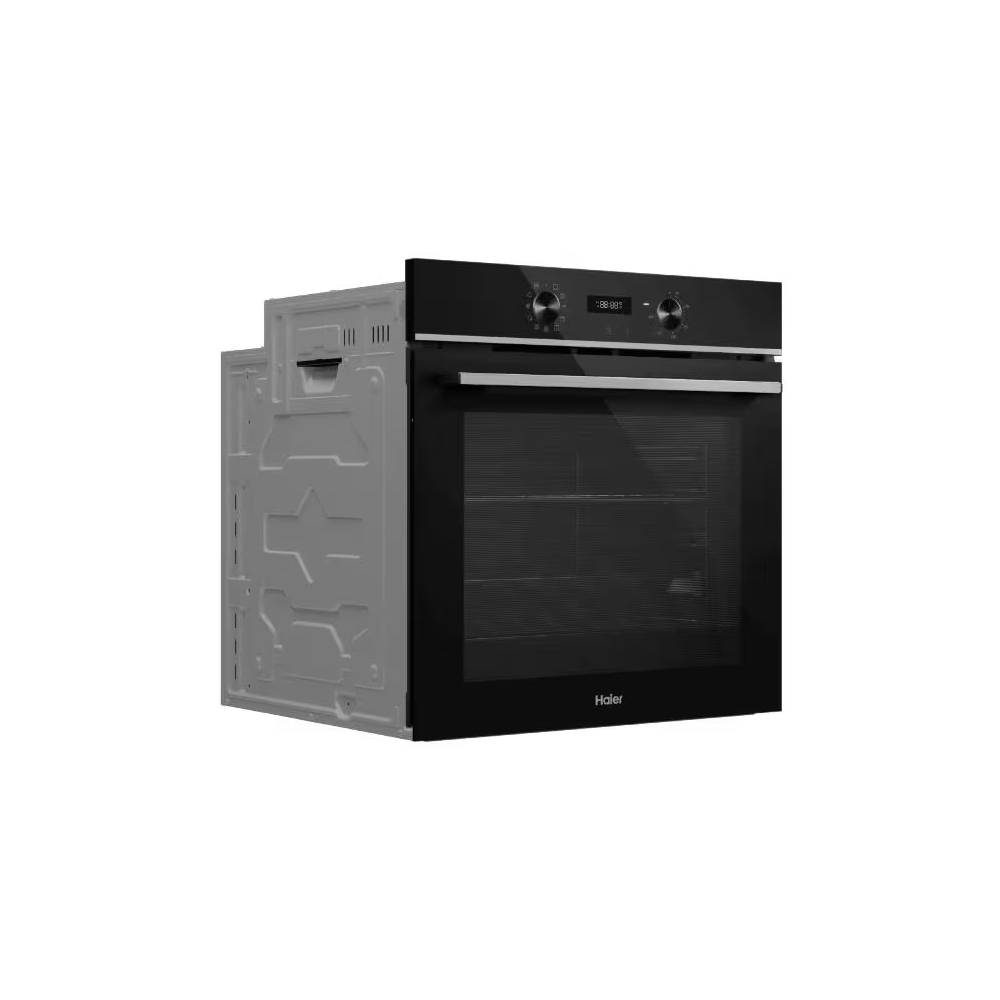 ჩასაშენებელი ელექტრო ღუმელი Haier HOQ-R2ARN3BX, 78L, 3100W, Built-in Electric Oven, Black