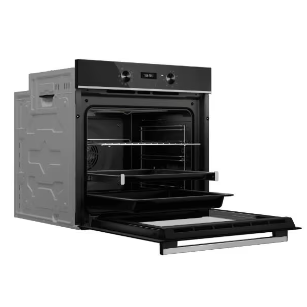 ჩასაშენებელი ელექტრო ღუმელი Haier HOQ-R2ARN3BX, 78L, 3100W, Built-in Electric Oven, Black