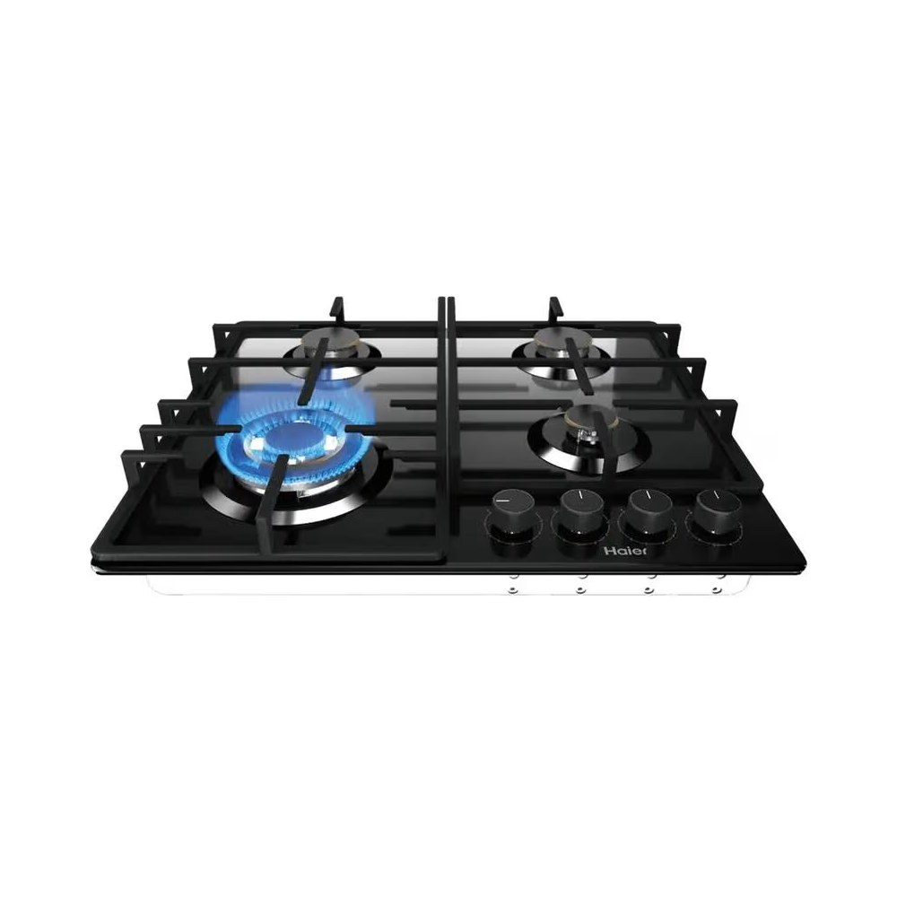 Built-in Gas Cooktop Haier HHQ-G64CAQB, Black