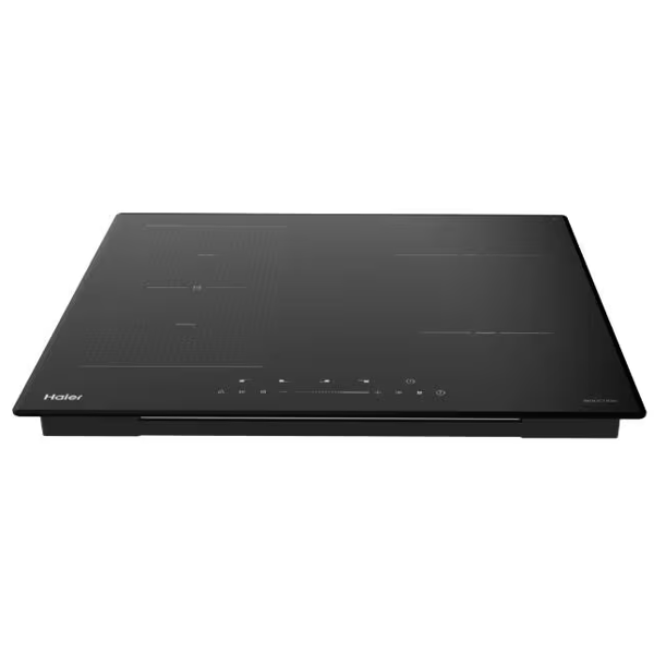 ინდუქციური ქურის ზედაპირი Haier HHX-Y64TFVB, Built-in Induction Cooktop, Black