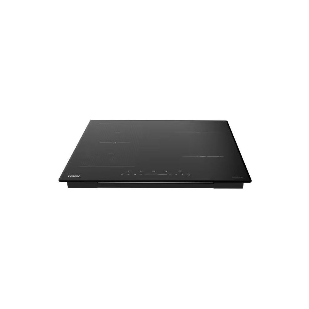 ინდუქციური ქურის ზედაპირი Haier HHX-Y64TFVB, Built-in Induction Cooktop, Black