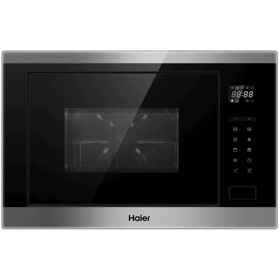 ჩასაშენებელი მიკროტალღური ღუმელი Haier HMX-BTG259X, 900W, 25L, Built-In Microwave Oven, Silver