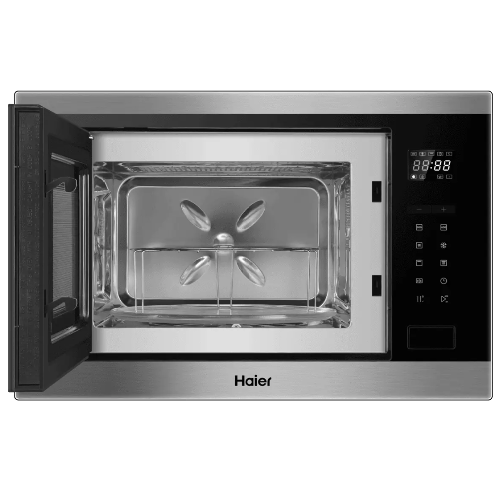 Built-In Microwave Oven Haier HMX-BTG259X, 900W, 25L, Silver