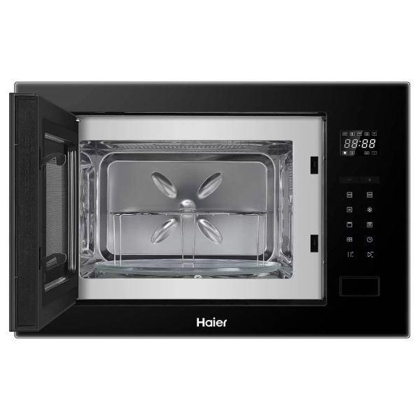 ჩასაშენებელი მიკროტალღური ღუმელი Haier HMX-BTG259B, 900W, 25L, Built-In Microwave Oven, Black