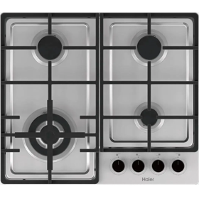 ჩასაშენებელი გაზის ქურის ზედაპირი Haier HHQ-M64CTQX, Built-in Gas Cooktop, Silver