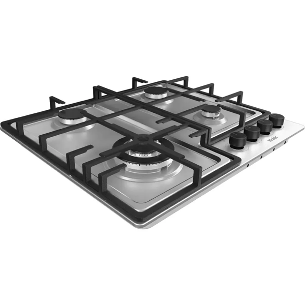 Built-in Gas Cooktop Haier HHQ-M64CTQX, Silver