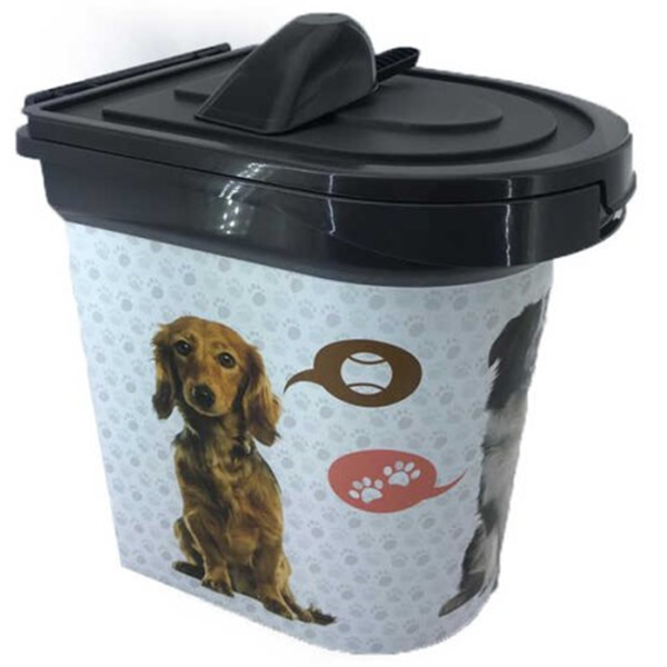 Food storage container for animals Plast Art 18040391, 33L