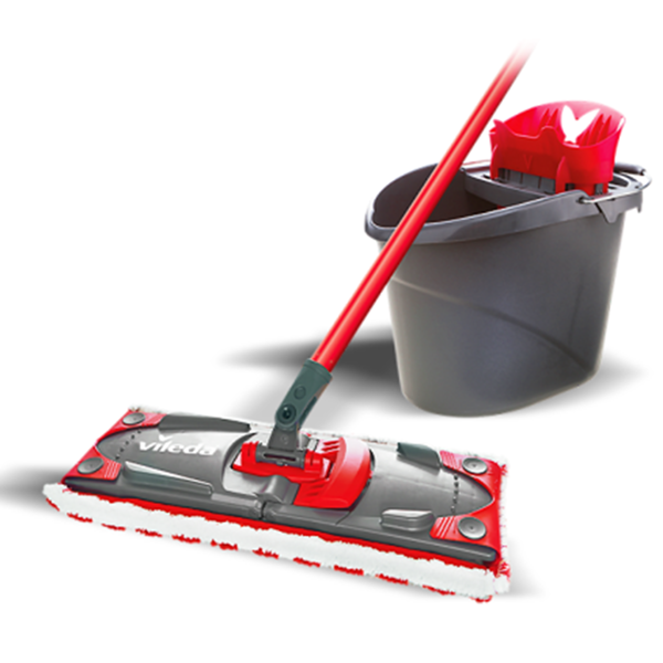 იატაკის საწმენდი ნაკრები Vileda Ultra Max, Cleaning Set, Black
