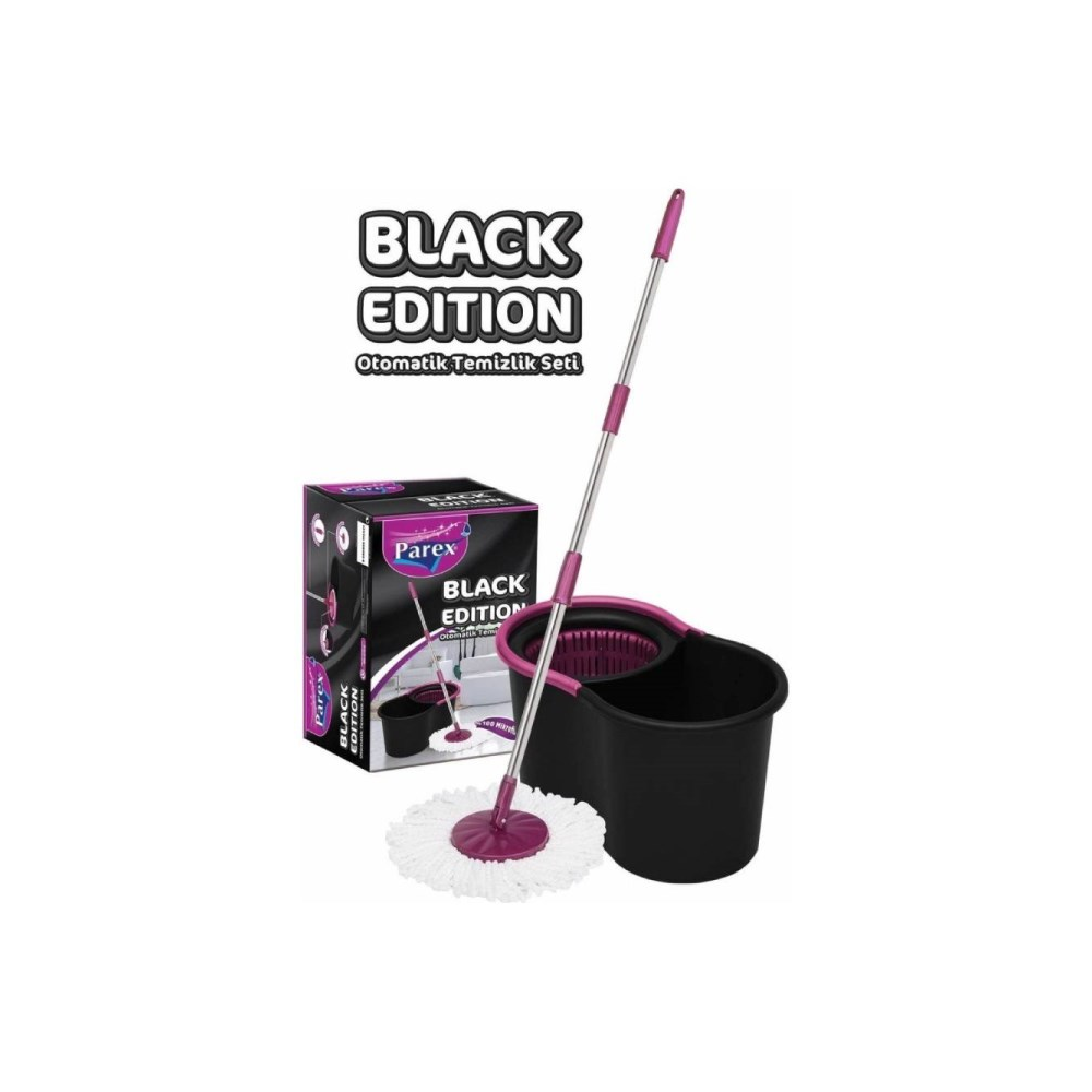 იატაკის საწმენდი ნაკრები Parex Tornado, Cleaning Set, Black