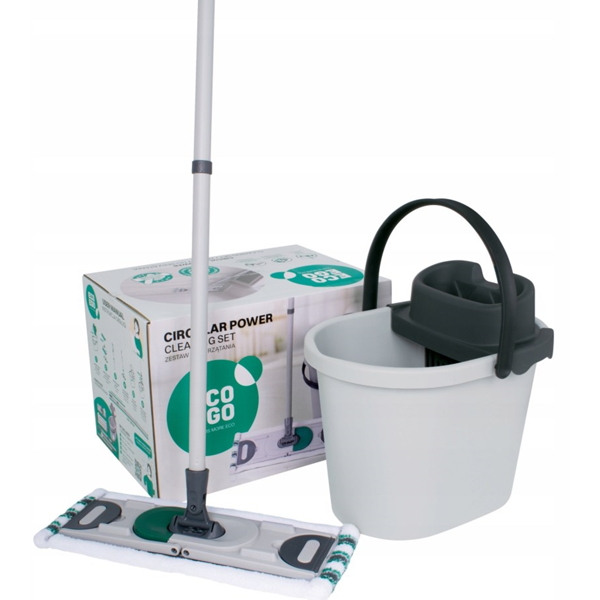 Cleaning Set York ECO EGO Circular, Light Grey