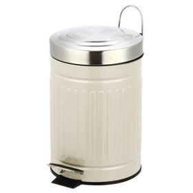 Step Bin Bisk SKANDI 07519, 3L, Beige