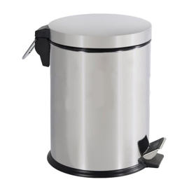 ნაგვის ურნა DAYCO CK-0103, 8L, Step Bin, Silver