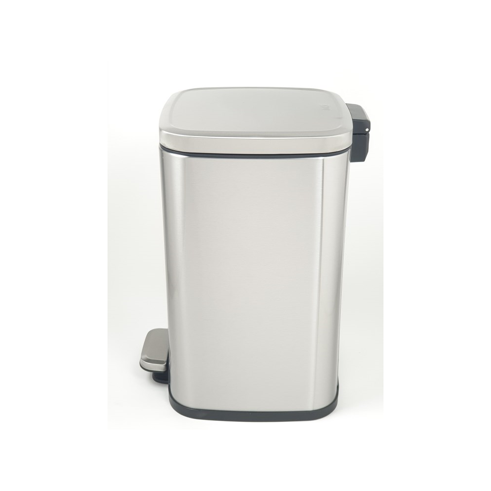Step Bin EKO EK9384MT 27120, 12L, Silver
