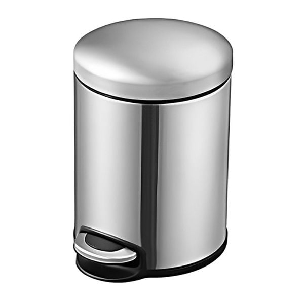 Step Bin Ekoflora 18023521, 12L, Silver