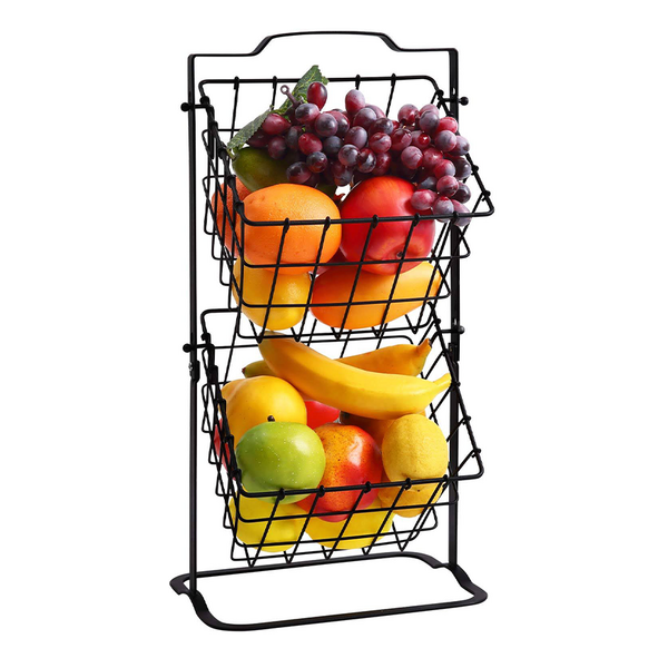 ხილის კალათა DONGFANG YM1178B 22232, Fruit Basket, Black