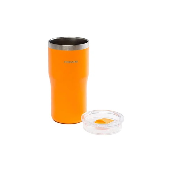 თერმოჭიქა Fiskars 17080932 on-the-go, 0.5L, Thermos Cup, Yellow