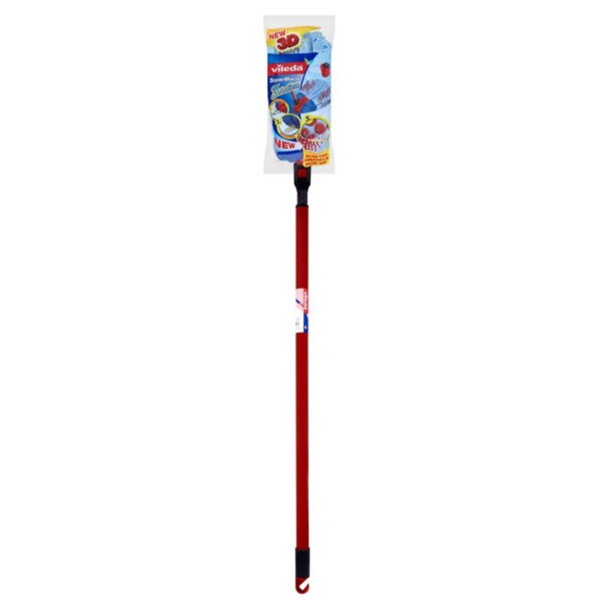Floor Cleaner Vileda Super Mocio 3 Action Velour, Red