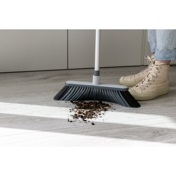 Floor Brush York 18032578, 136cm, Silver/Black