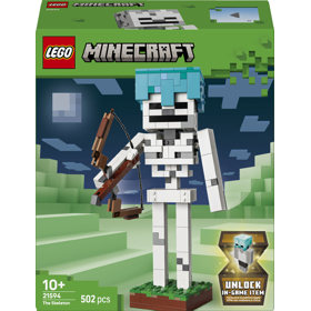 ასაწყობი კონსტრუქცია LEGO 21594, Minecraft The Skeleton, Prefabricated Construction
