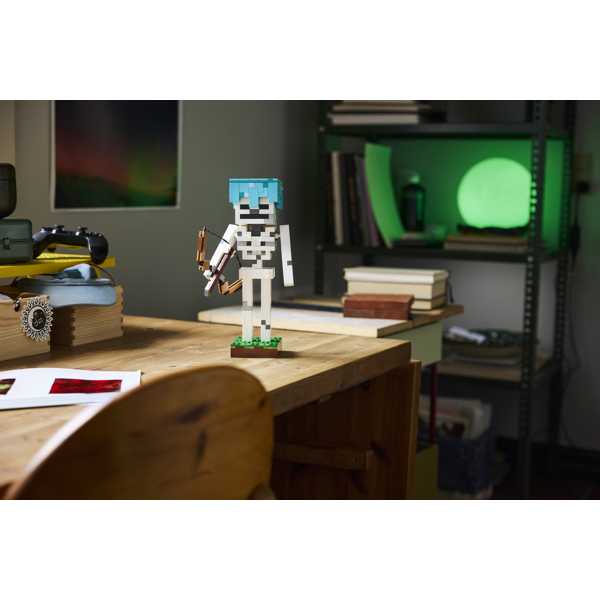 ასაწყობი კონსტრუქცია LEGO 21594, Minecraft The Skeleton, Prefabricated Construction