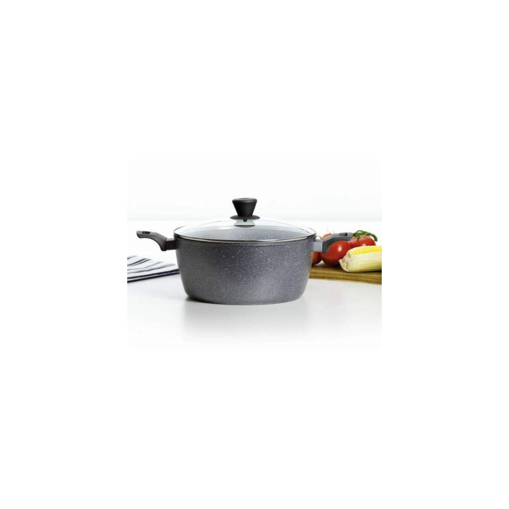 ქვაბი Ambition SILVERSTONE, 4.1L, 24cm, Grey