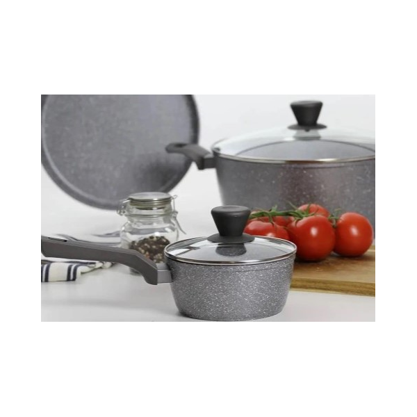 ქვაბი Ambition SILVERSTONE, 1.3L, 16cm, Grey