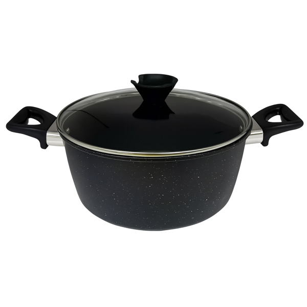 Pot OEM 202504 GUYW282, 23cm, Black