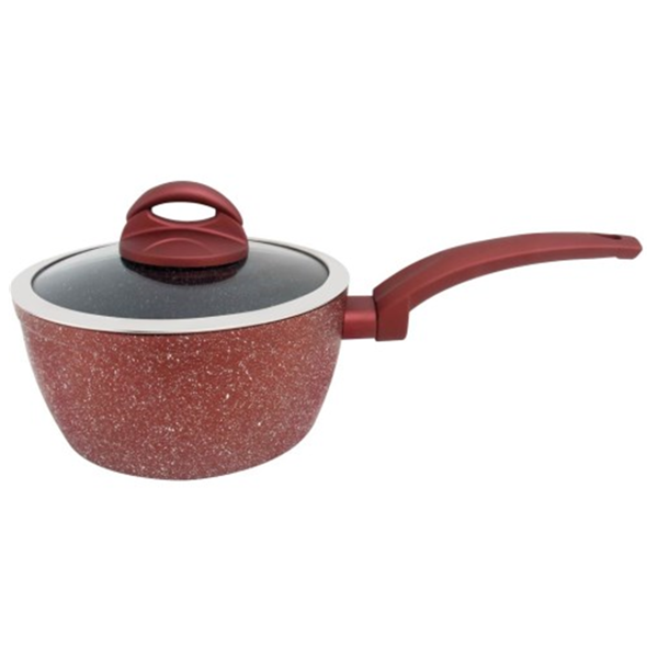 ქვაბი BERLLONG RVS-18G, 18cm, Red