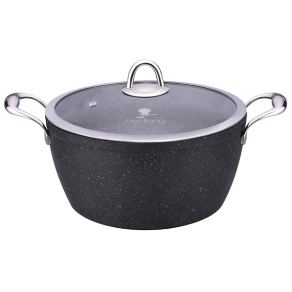 ქვაბი BERLLONG TSP-28, 28cm, Black