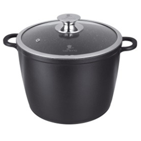 ქვაბი Berllong HG-24, 24cm, Black