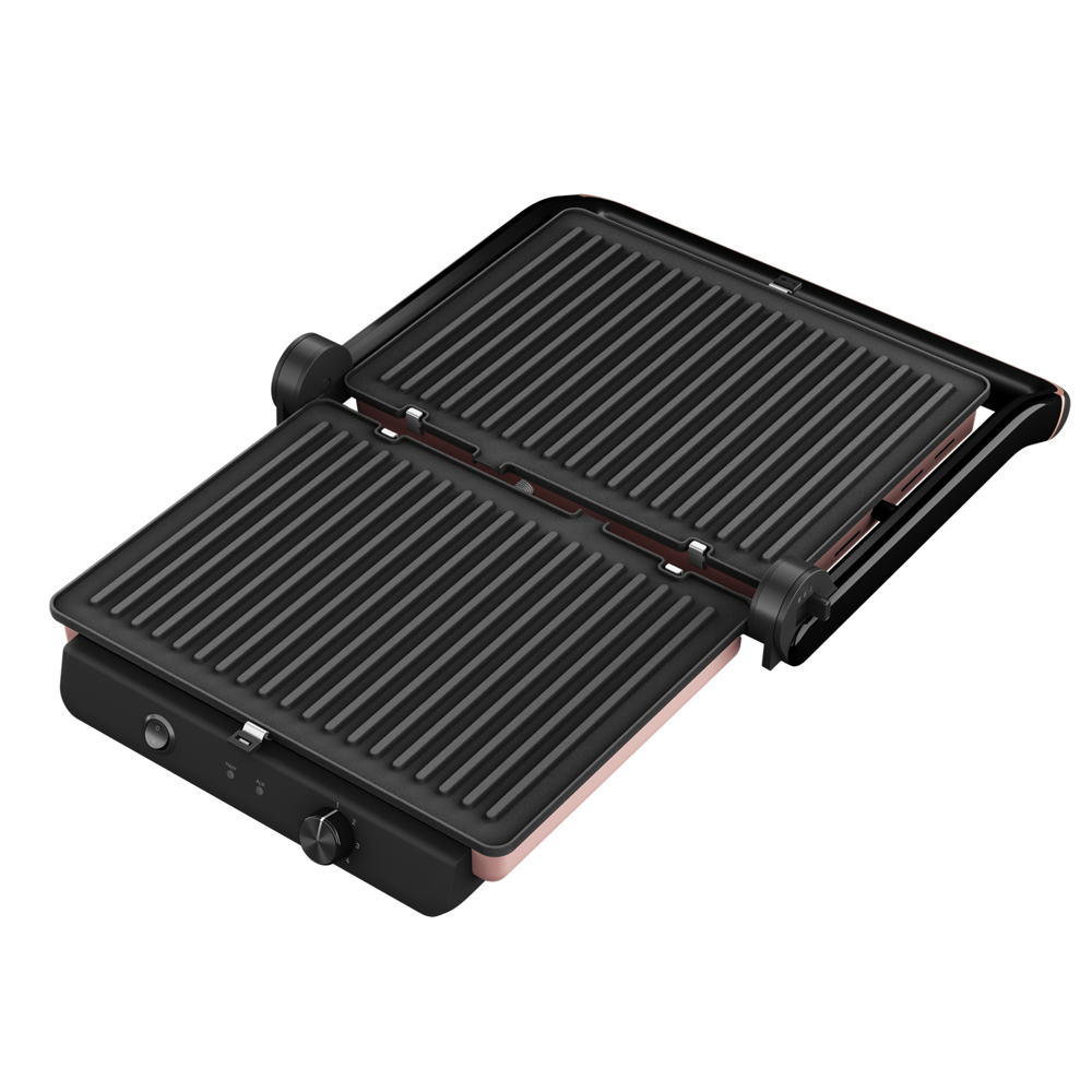 Sandwich Maker Beko TMW 5046 R Floral 2in1 & Waffle, 2400W, Rose