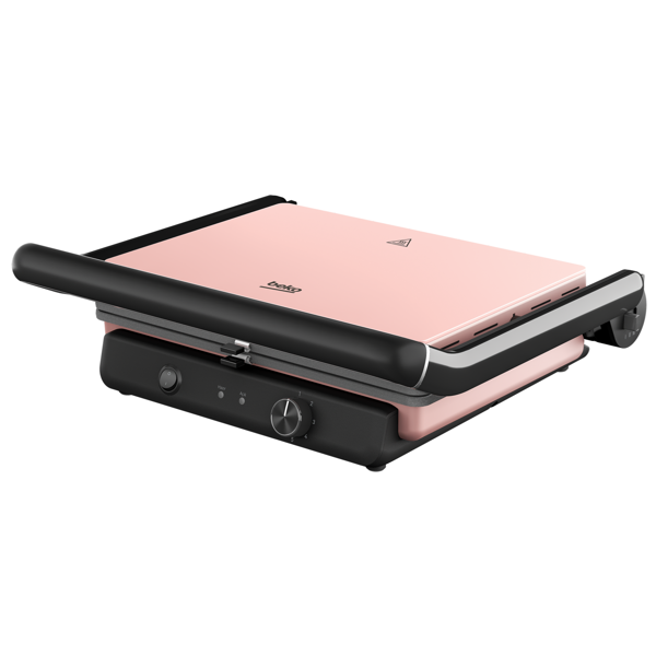 სენდვიჩის აპარატი Beko TMW 5046 R Floral 2in1 & Waffle, 2400W, Sandwich Maker, Rose