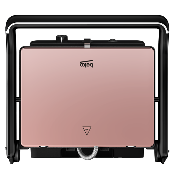 სენდვიჩის აპარატი Beko TMW 5046 R Floral 2in1 & Waffle, 2400W, Sandwich Maker, Rose
