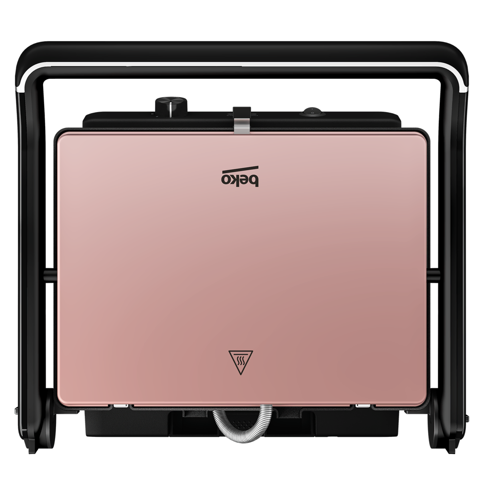 სენდვიჩის აპარატი Beko TMW 5046 R Floral 2in1 & Waffle, 2400W, Sandwich Maker, Rose