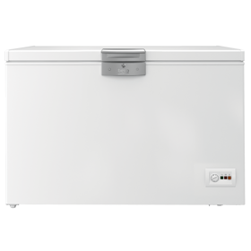 საყინულე Beko HSM 40081 b300, 360L, E, 44DB, Freezer, White