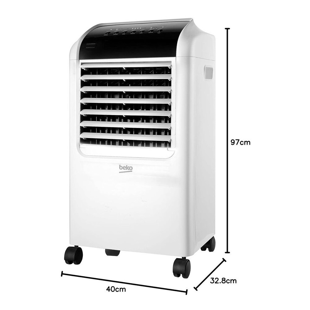 ჰაერის გამაგრილებელი Beko EFE6030W, 65W, 8L, Air Cooler, White
