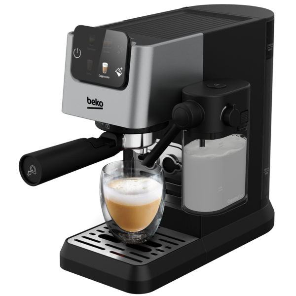 Coffee Machine Beko CEP 6464 X, 1628W, 1.1L, Grey/Black