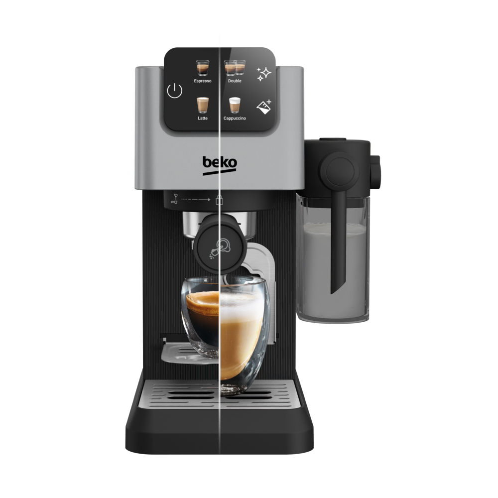 ყავის აპარატი Beko CEP 6464 X, 1628W, 1.1L, Coffee Machine, Grey/Black