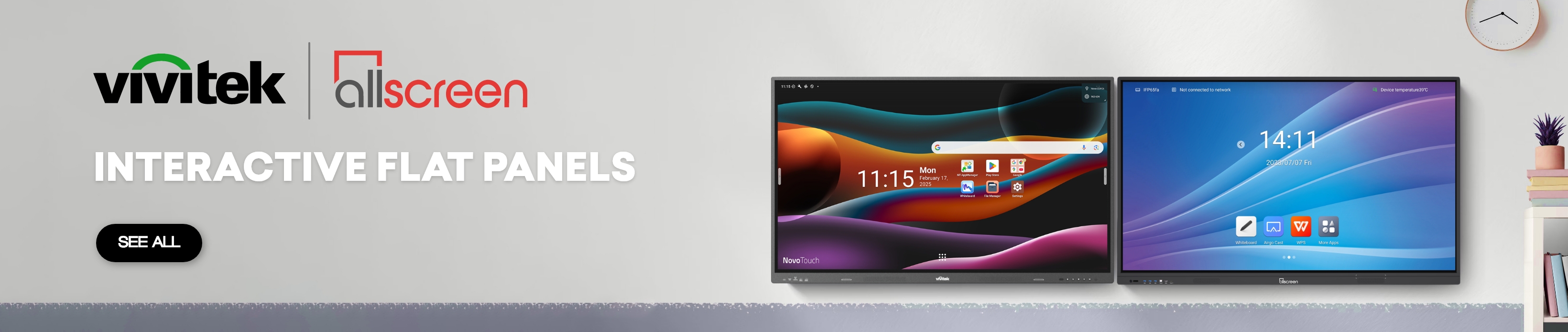 INTERACTIVE FLAT PANELS