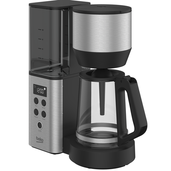 Coffee Machine Beko CFM 7355 I, 1150W, 0.9L, Grey/Black