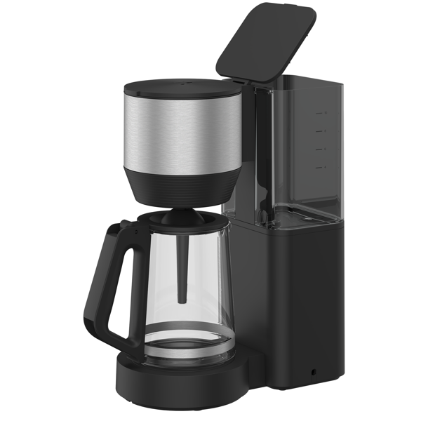 Coffee Machine Beko CFM 7355 I, 1150W, 0.9L, Grey/Black