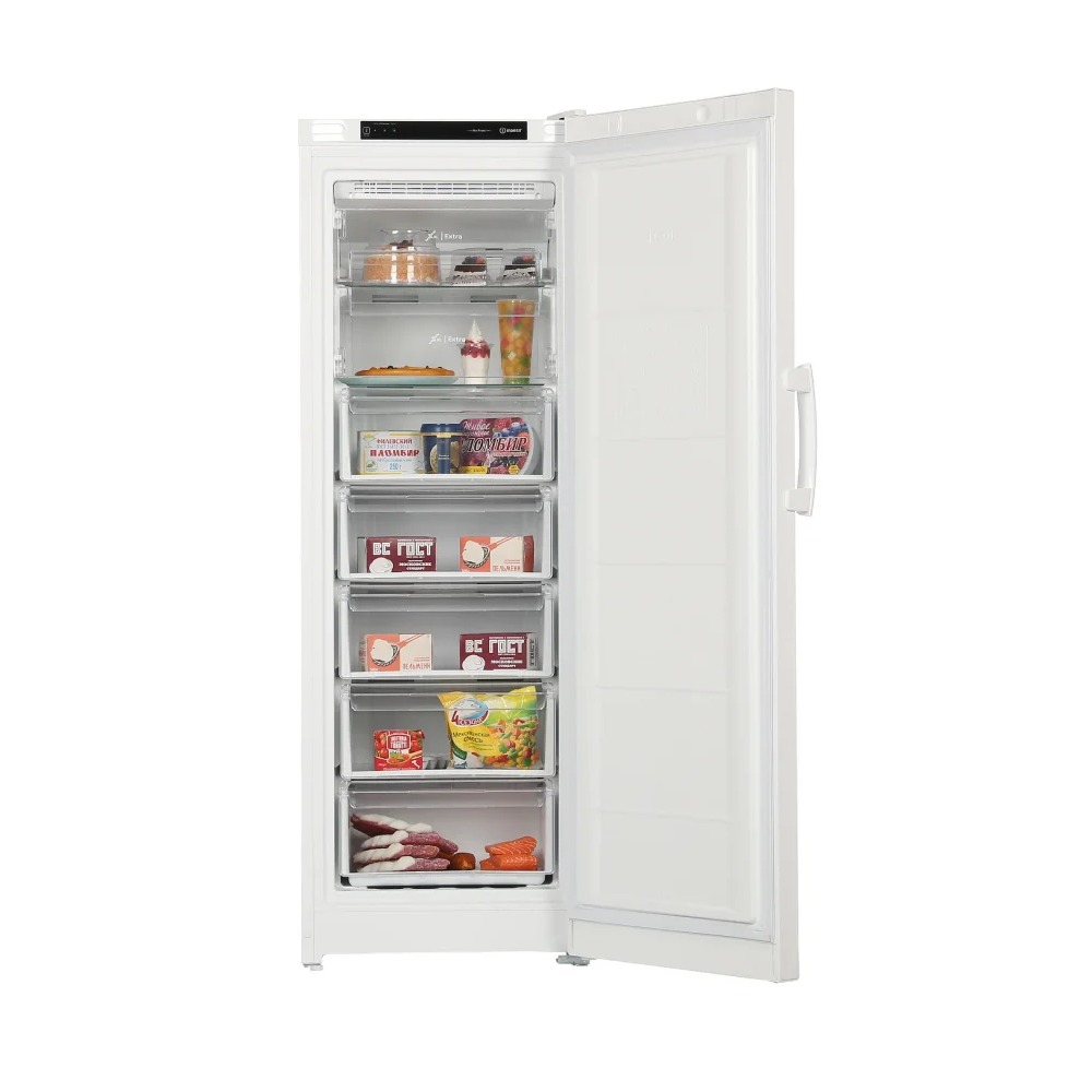საყინულე Indesit DFZ 5175, 250L, A+, 44DB, Freezer, White