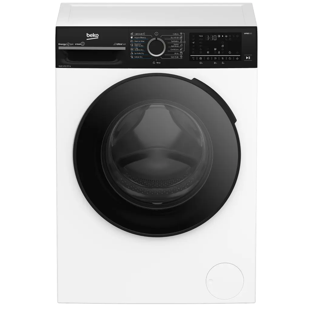 Washing+Dryer Machine Beko BM5DFST69442WBPB bPRO500, 9/6Kg, 1400Rpm, A, 76DB, White