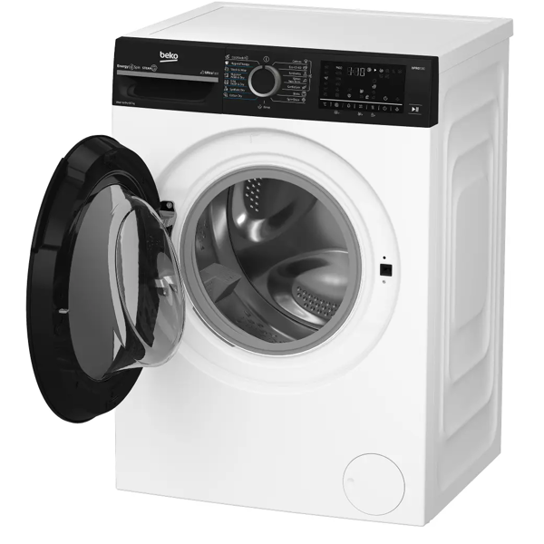 სარეცხი+საშრობი მანქანა Beko BM5DFST69442WBPB bPRO500, 9/6Kg, 1400Rpm, A, 76DB, Washing+Dryer Machine, White