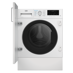 Built in Washing+Dryer Machine Beko BI5DBT68447W, 85Kg, D, 1400Rpm, 70db, White